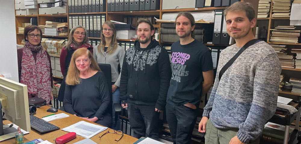 Visit To the Archive of the Bremen Cotton Exchange